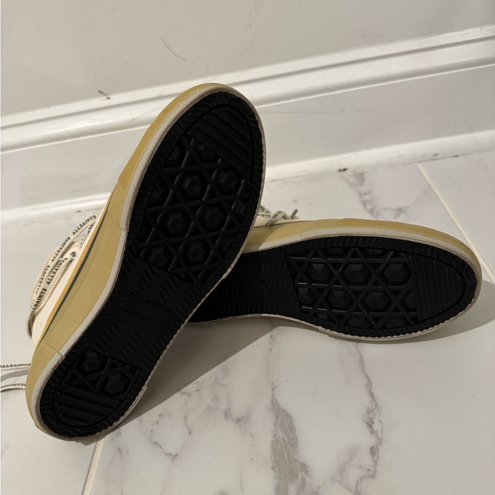 Allsaints Jaxon high top tennis shoes - Picture 4 of 7